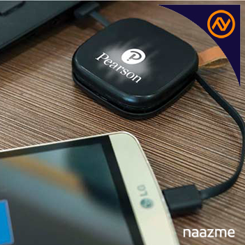 2 IN 1 Powerbank Keychain with Light-Up Logo JNPW-05 3